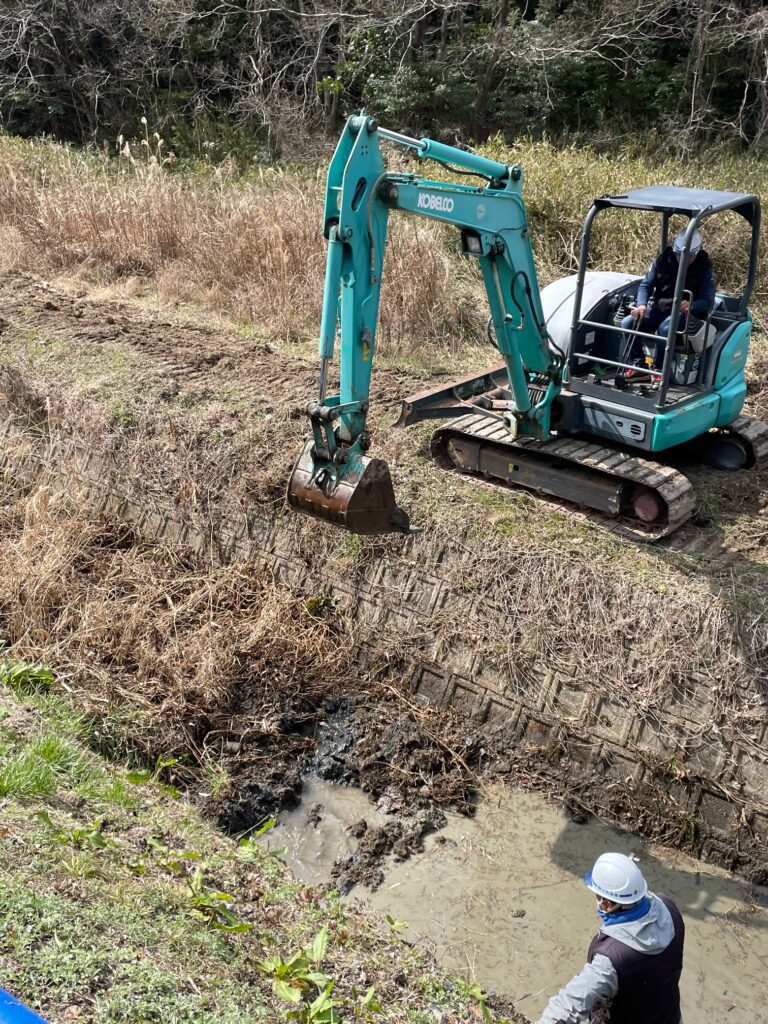 除去工事中