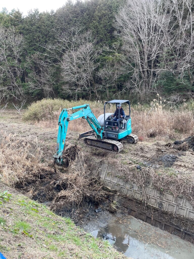 除去工事中